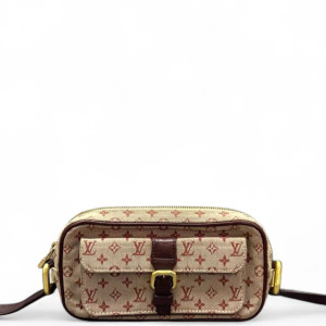 Louis Vuitton Mini Lin Juliette Denim Monogram Pink