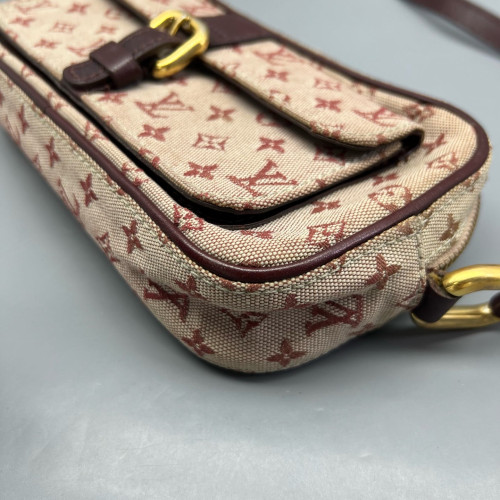 Louis Vuitton Mini Lin Juliette Denim Monogram Pink