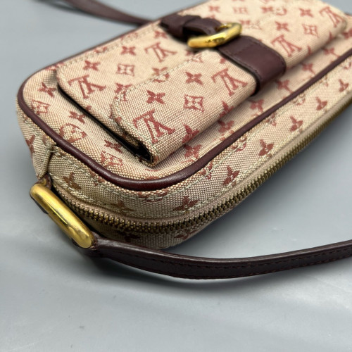 Louis Vuitton Mini Lin Juliette Denim Monogram Pink