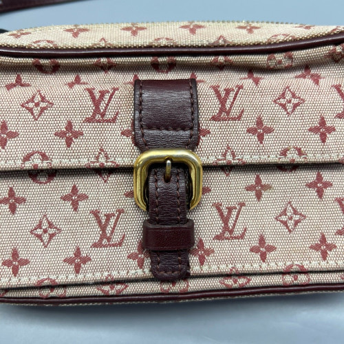 Louis Vuitton Mini Lin Juliette Denim Monogram Pink