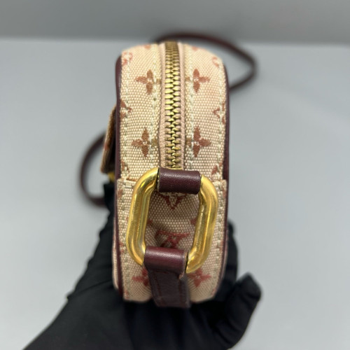 Louis Vuitton Mini Lin Juliette Denim Monogram Pink
