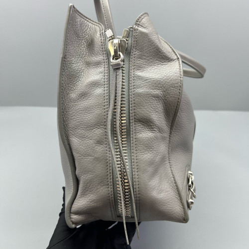 Balenciaga Tote Bag Grained Calfskin Grey