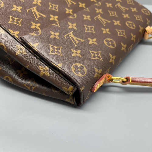 Louis Vuitton Cluny Mm Monogram Brown Louis Vuitton Cluny Mm Monogram Brown