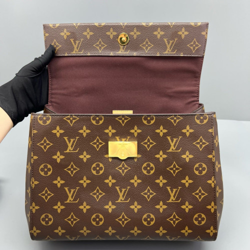 Louis Vuitton Cluny Mm Monogram Brown Louis Vuitton Cluny Mm Monogram Brown