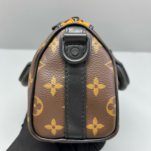 Louis Vuitton Keepall 25 Monogram Brown Black