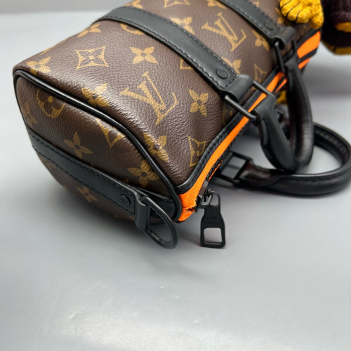 Louis Vuitton Keepall 25 Monogram Brown Black