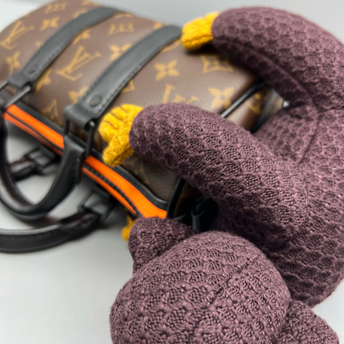 Louis Vuitton Keepall 25 Monogram Brown Black