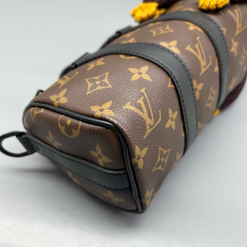 Louis Vuitton Keepall 25 Monogram Brown Black