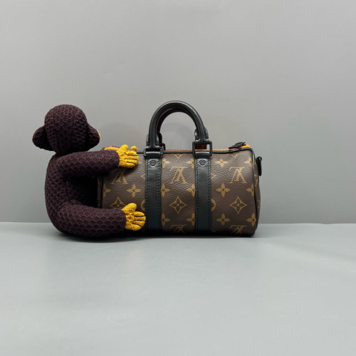 Louis Vuitton Keepall 25 Monogram Brown Black