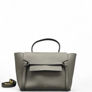 Celine Mini Belt Bag Calfskin Grey