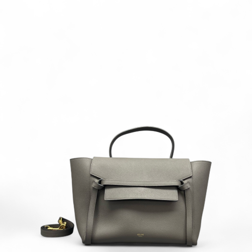 Celine Mini Belt Bag Calfskin Grey