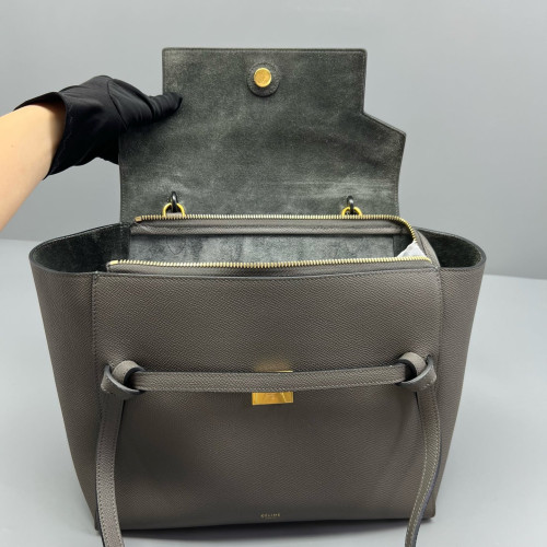 Celine Mini Belt Bag Calfskin Grey