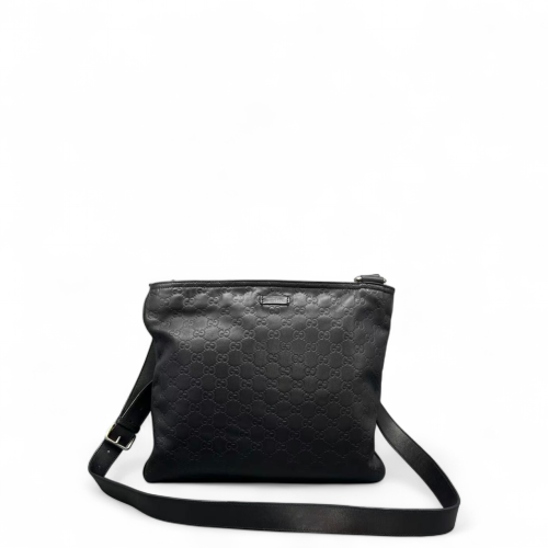 Gucci Messenger Guccissima Black