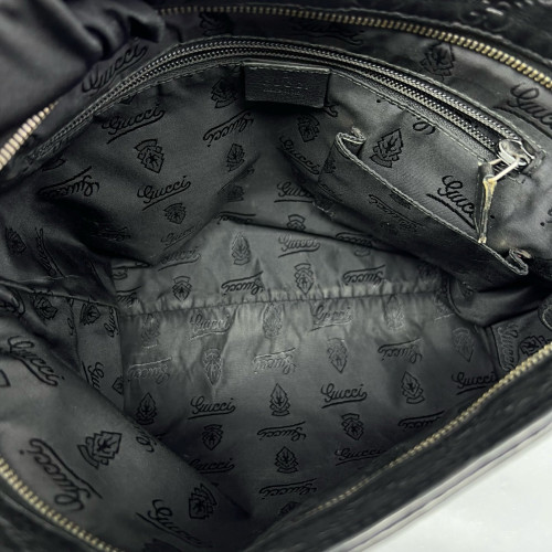 Gucci Messenger Guccissima Black