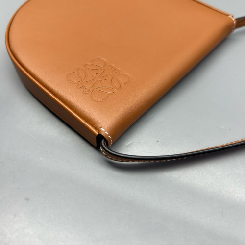 Loewe Saddle Bag Calfskin Tan