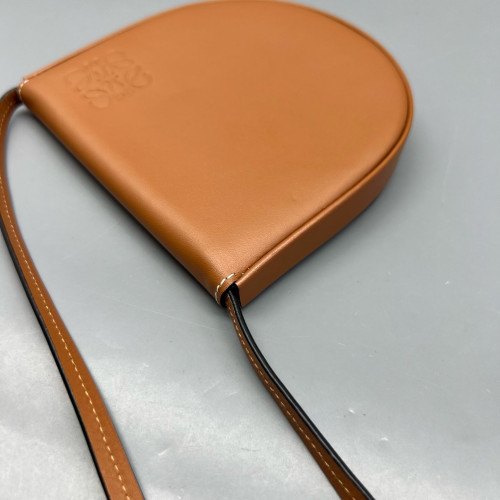Loewe Saddle Bag Calfskin Tan