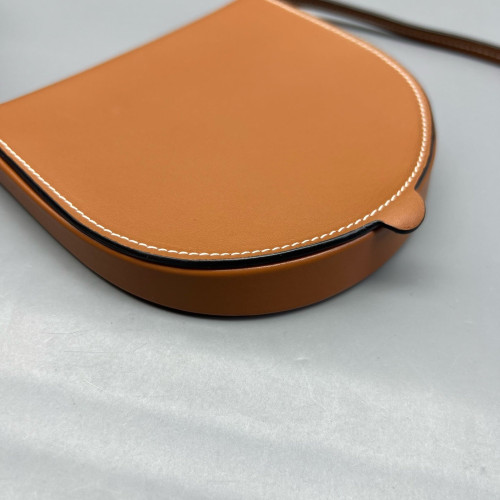 Loewe Saddle Bag Calfskin Tan