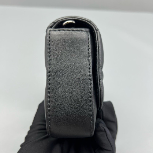 Dior Lady Dior Rendezvous Wallet On Chain Lambskin Black