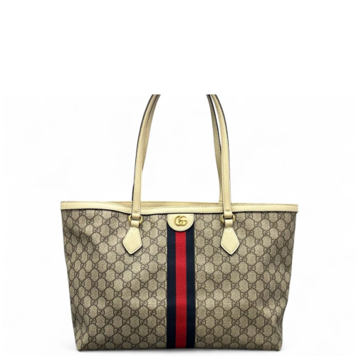 Gucci Tote Bag GG Monogram Ecru