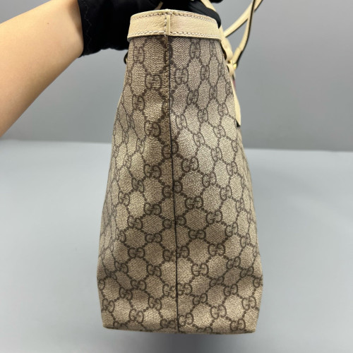 Gucci Tote Bag GG Monogram Ecru