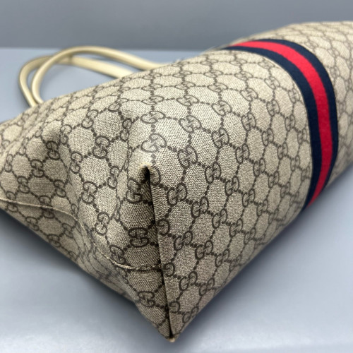 Gucci Tote Bag GG Monogram Ecru