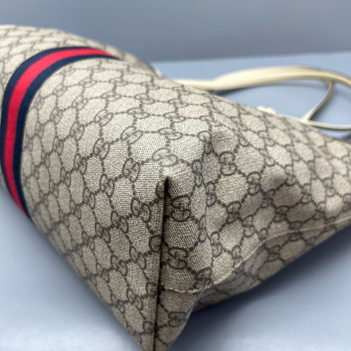 Gucci Tote Bag GG Monogram Ecru