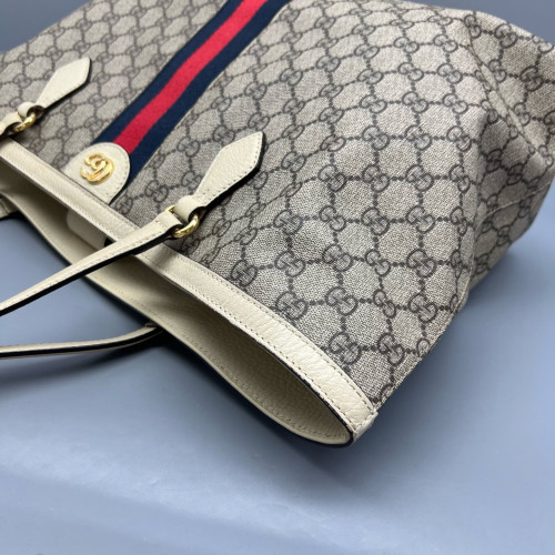 Gucci Tote Bag GG Monogram Ecru