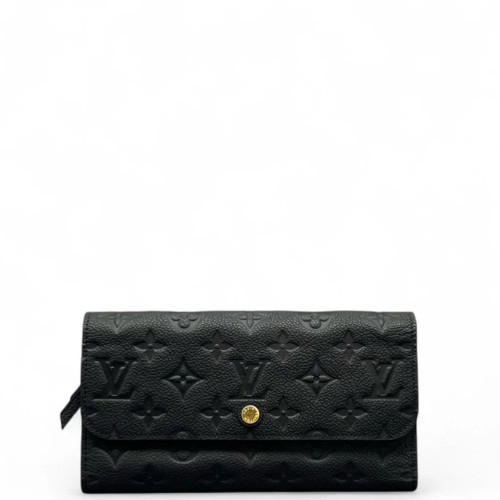 Louis Vuitton Continental Wallet Monogram Empreinte Dark Blue