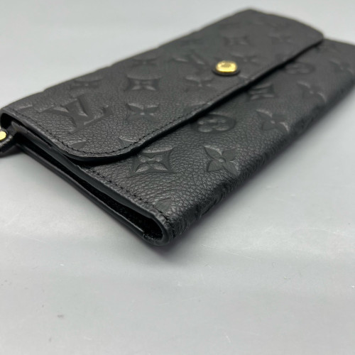 Louis Vuitton Continental Wallet Monogram Empreinte Dark Blue