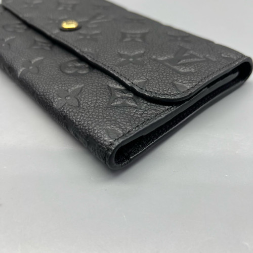 Louis Vuitton Continental Wallet Monogram Empreinte Dark Blue