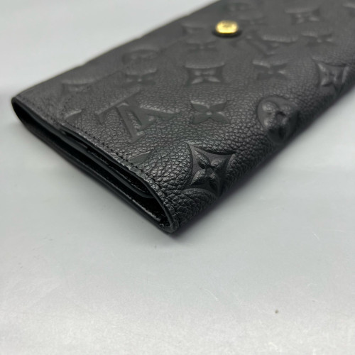 Louis Vuitton Continental Wallet Monogram Empreinte Dark Blue