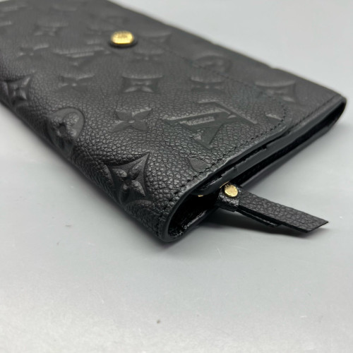 Louis Vuitton Continental Wallet Monogram Empreinte Dark Blue