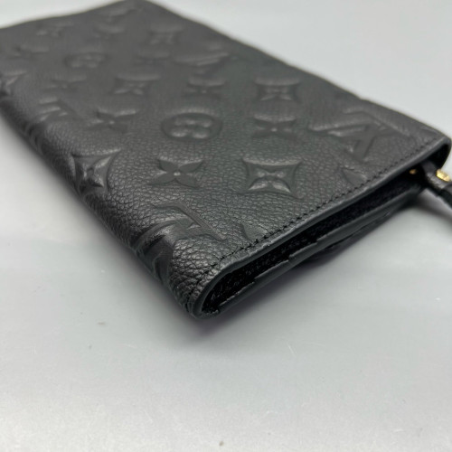 Louis Vuitton Continental Wallet Monogram Empreinte Dark Blue