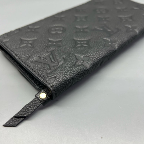 Louis Vuitton Continental Wallet Monogram Empreinte Dark Blue