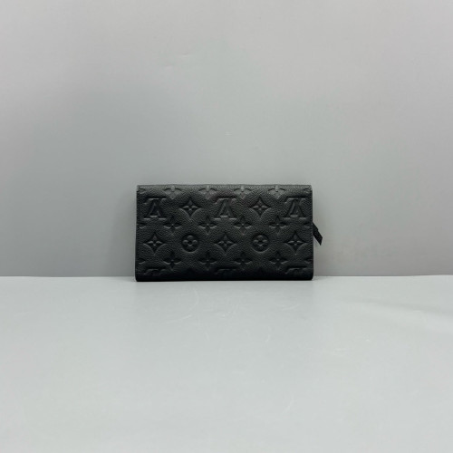 Louis Vuitton Continental Wallet Monogram Empreinte Dark Blue