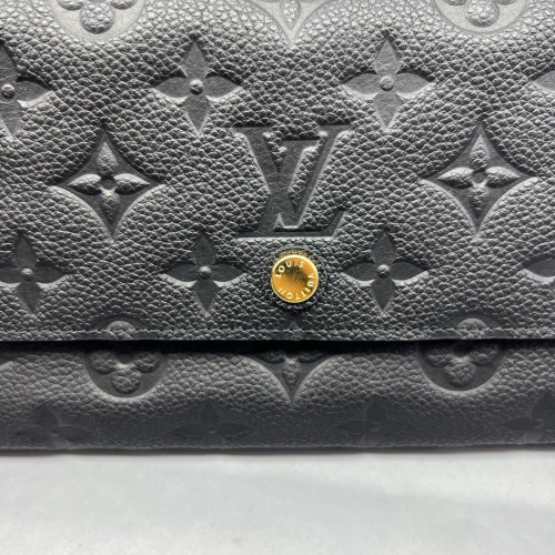 Louis Vuitton Continental Wallet Monogram Empreinte Dark Blue