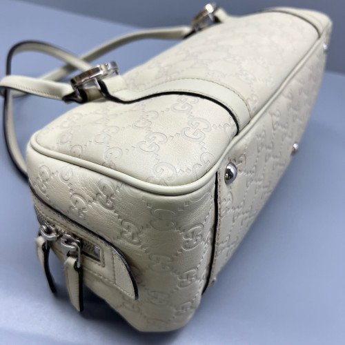 Gucci Handbag Guccissima Ecru