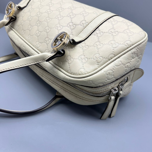 Gucci Handbag Guccissima Ecru