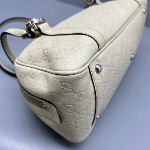 Gucci Handbag Guccissima Ecru