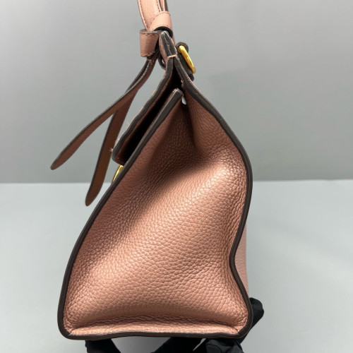 Gucci Marmont Two-Way Bag Grained Calfskin Pink