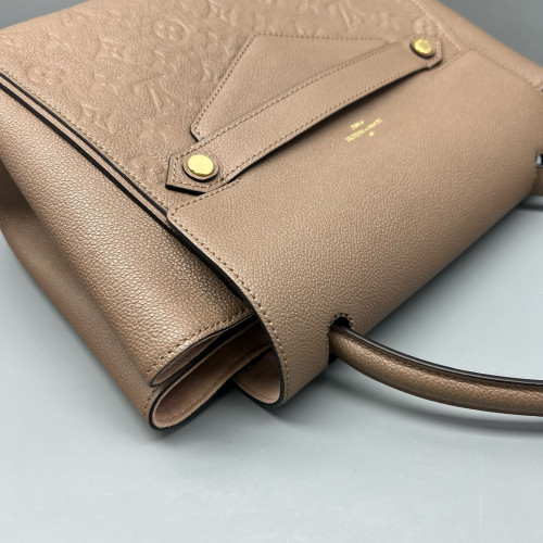 Louis Vuitton Small Trocadero Bag Monogram Empreinte Taupe Grey