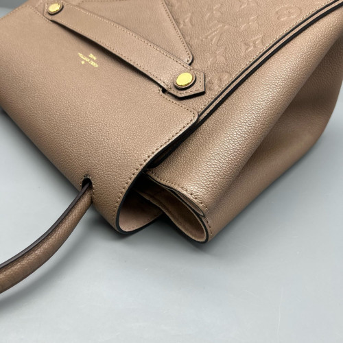 Louis Vuitton Small Trocadero Bag Monogram Empreinte Taupe Grey