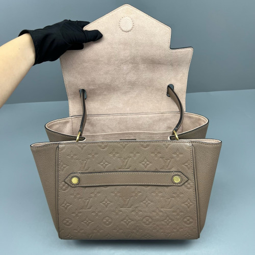 Louis Vuitton Small Trocadero Bag Monogram Empreinte Taupe Grey