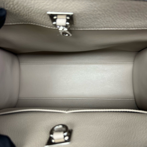 Louis Vuitton City Steamer MM Calfskin Grey Louis Vuitton City Steamer MM Calfskin Grey