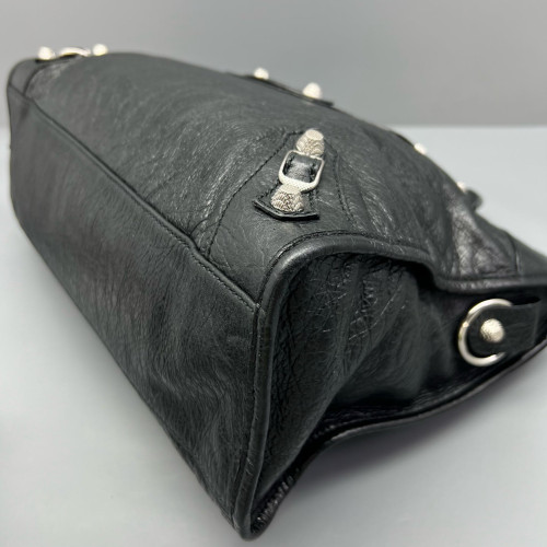 Balenciaga Medium City Arena Lambskin Black