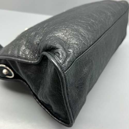 Balenciaga Medium City Arena Lambskin Black