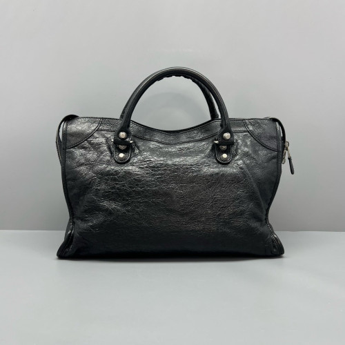 Balenciaga Medium City Arena Lambskin Black
