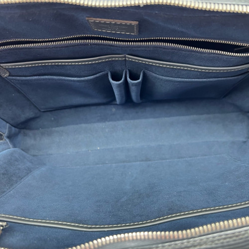 Louis Vuitton Porte Documents Voyage PM Epi Dark Grey