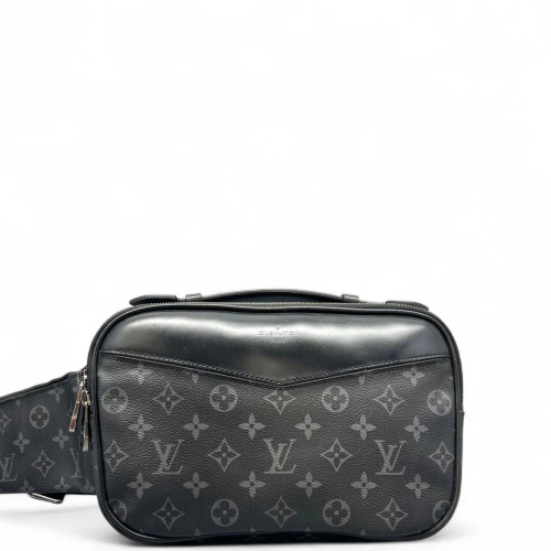 Louis Vuitton Sling Monogram Eclipse Black Grey