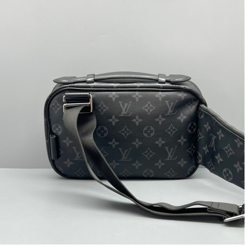 Louis Vuitton Sling Monogram Eclipse Black Grey